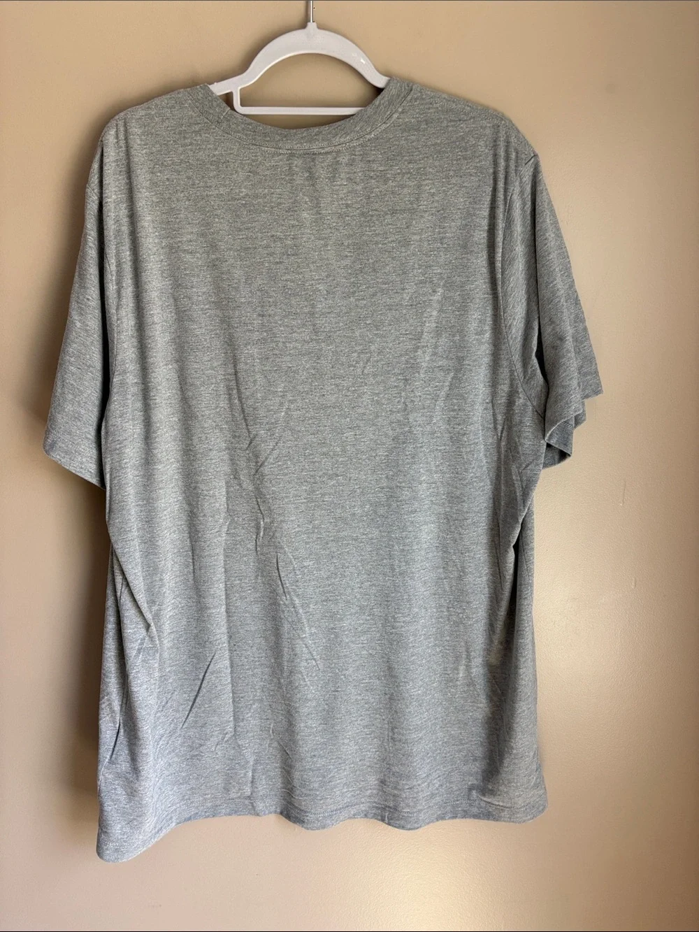 Jordan Gray Carolina Football Graphic Tee with Light Blue Print
